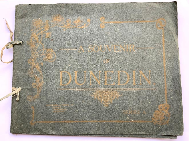 early 1900's Dunedin booklet book titled A SOUVENIR OF DUNEDIN